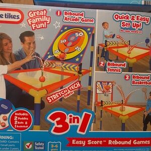 Little tikes 3 in 1 rebound games